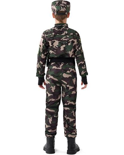 Military Deluxe Complete Kids Costume