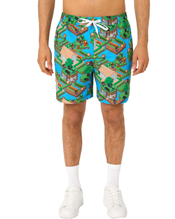 Minecraft OverWorld Mens Summer Set