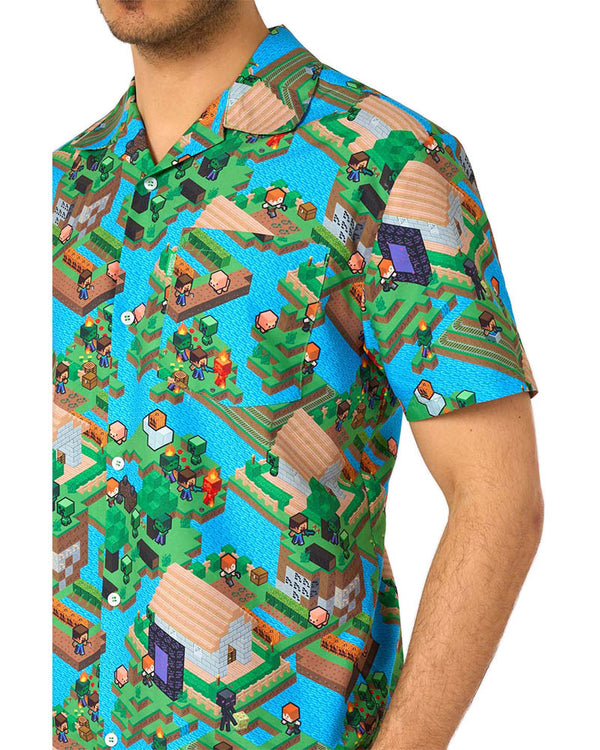 Minecraft OverWorld Mens Summer Set