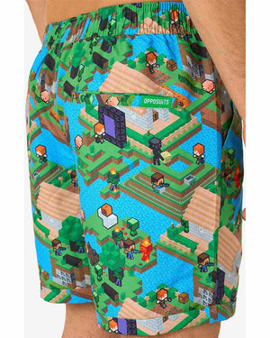 Minecraft OverWorld Mens Summer Set