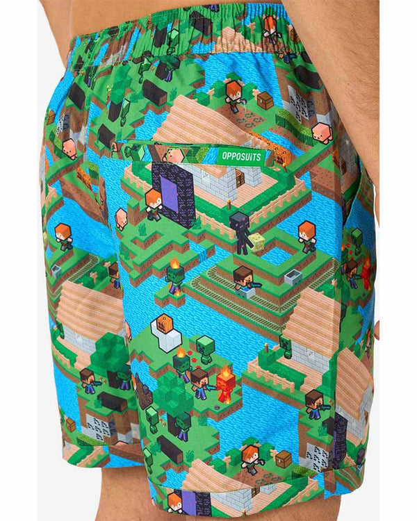 Minecraft OverWorld Mens Summer Set
