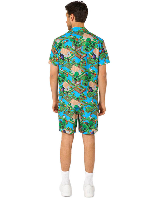Minecraft OverWorld Mens Summer Set