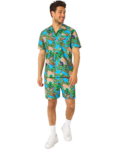 Minecraft OverWorld Mens Summer Set