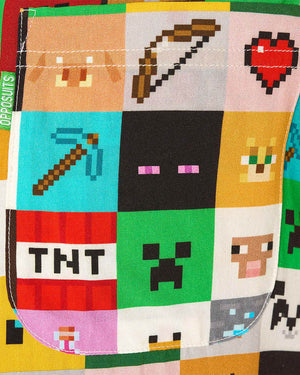 Minecraft Pixel Perfect Mens Opposuit Summer Shirt