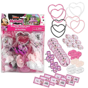 Minnie Mouse Forever Mega Mix Favors Value Pack Pack of 48