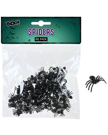 Mini Spiders Pack of 100 For Halloween