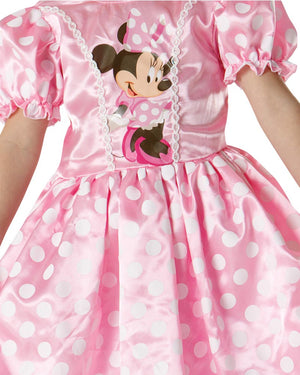 Minnie Mouse Classic Pink Girls Costume