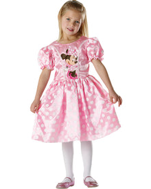 Minnie Mouse Classic Pink Girls Costume