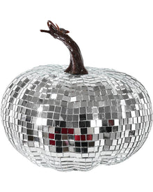 Mirror Pumpkin 16cm For Halloween