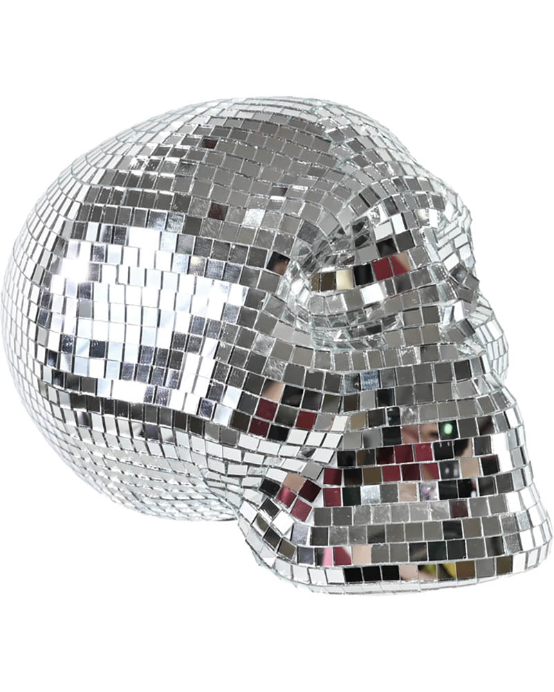 Mirror Skull 14cm For Halloween