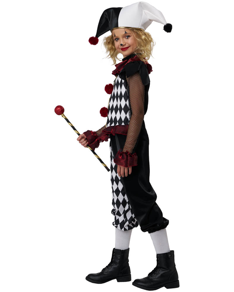 Mischieveous Jester Kids Costume