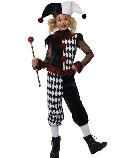 Mischieveous Jester Kids Costume