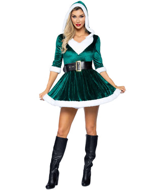 Miss Elf Womens Christmas Costume