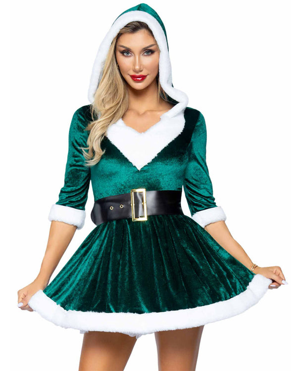 Miss Elf Womens Christmas Costume