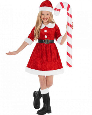 Miss Santa Claus Girls Christmas Costume