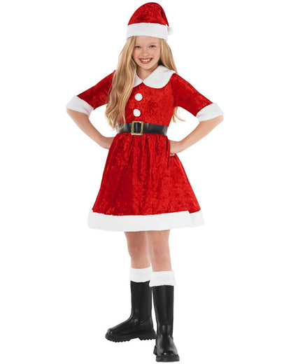 Miss Santa Claus Girls Costume