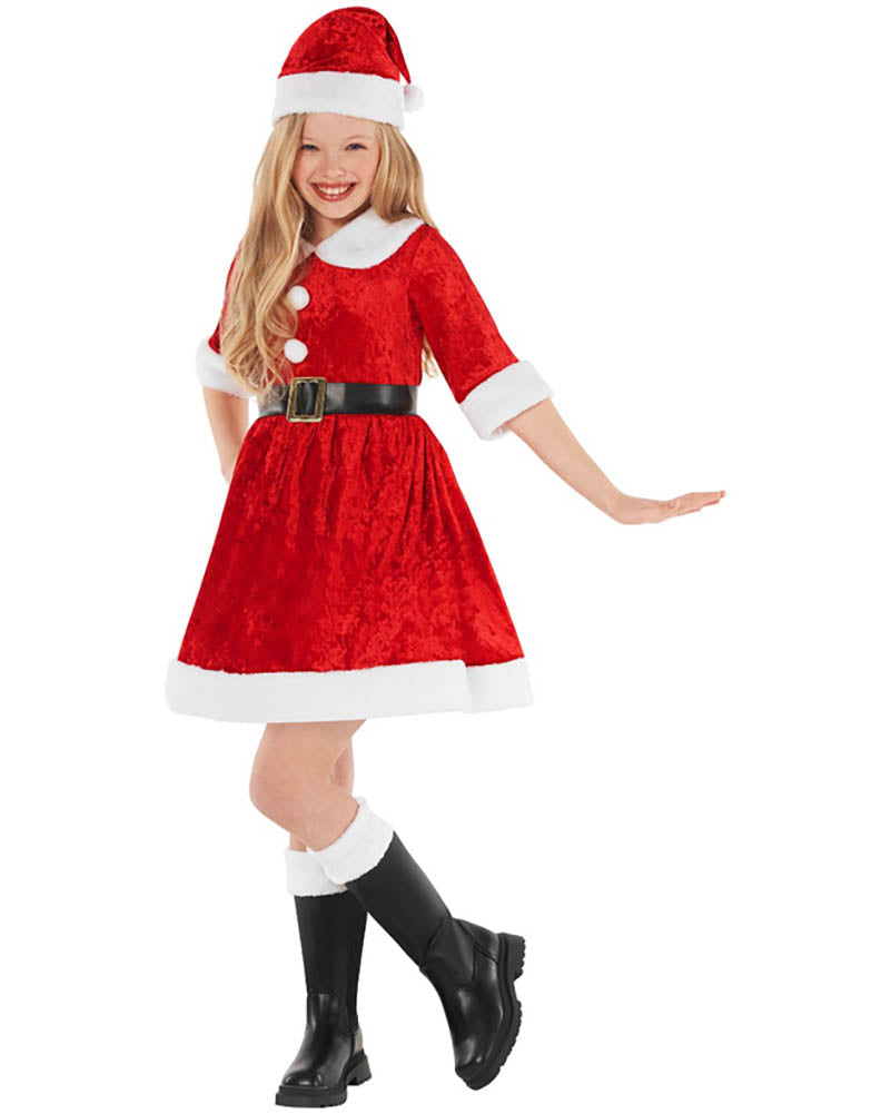 Miss Santa Claus Girls Costume