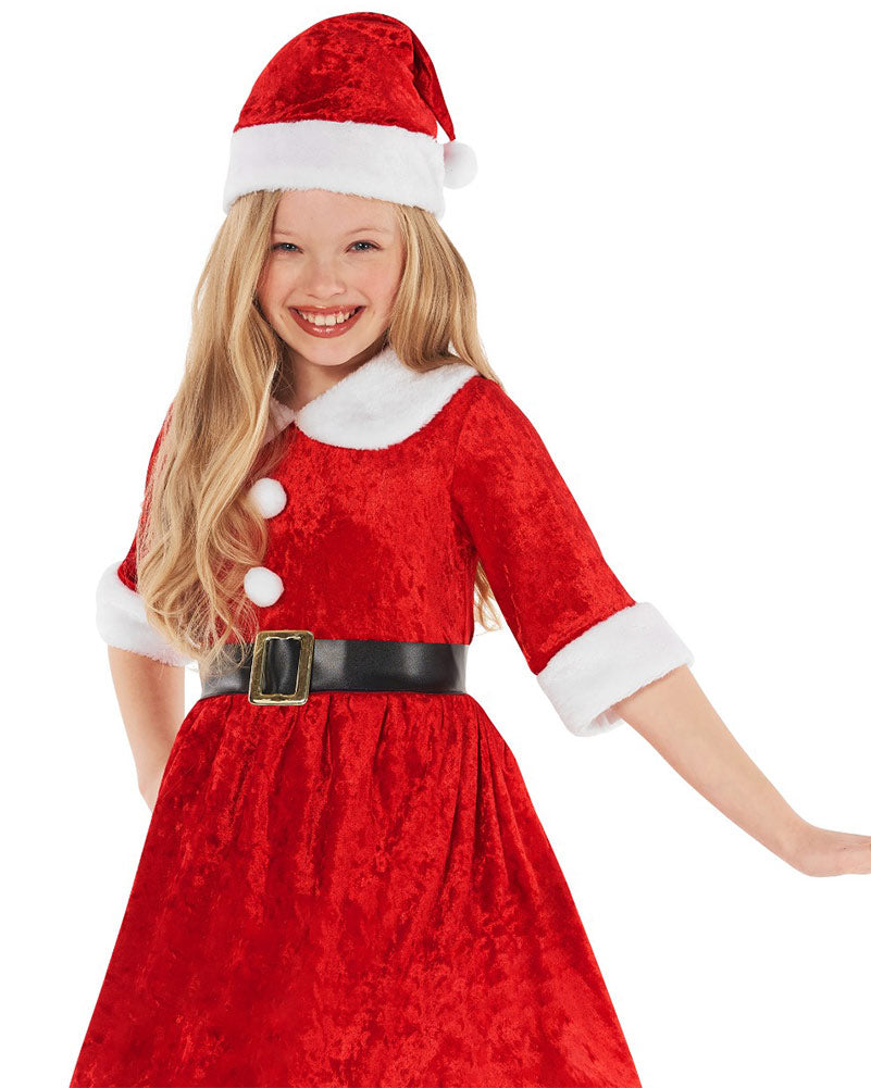 Miss Santa Claus Girls Costume