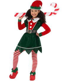 Mistletoe Elf Dress Girls Costume