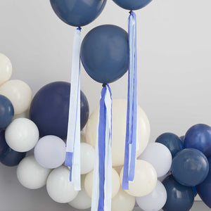 Mix It Up Balloon Tails Streamers Blue Pack of 4