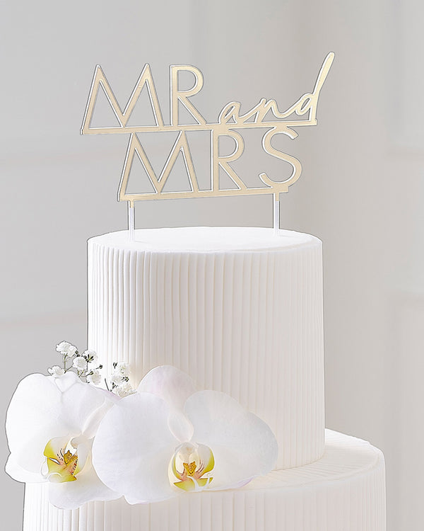 Modern Luxe Cake Topper