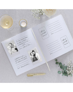 Modern Luxe Photo Album Guest Book