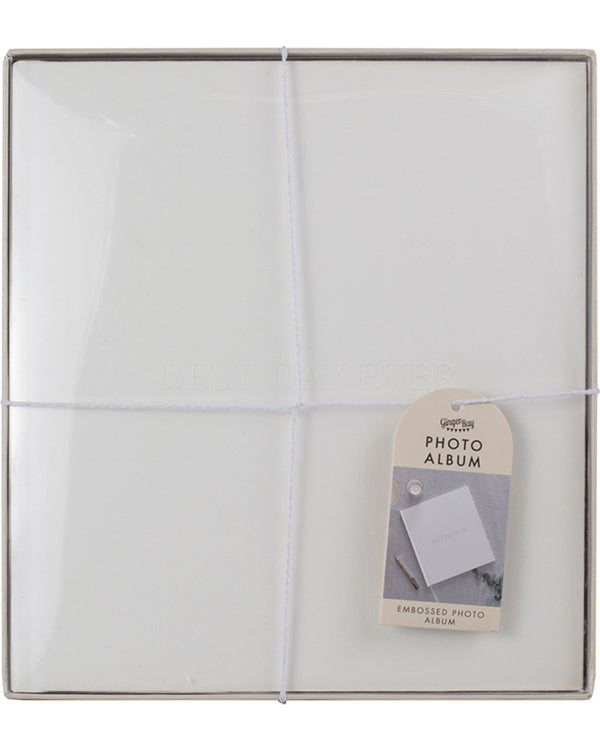 Modern Luxe Photo Album Guest Book