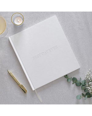 Modern Luxe Photo Album Guest Book