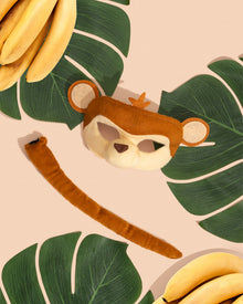 Monkey Deluxe Mask and Tail Set