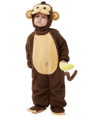 Monkey Toddler Kids Costume