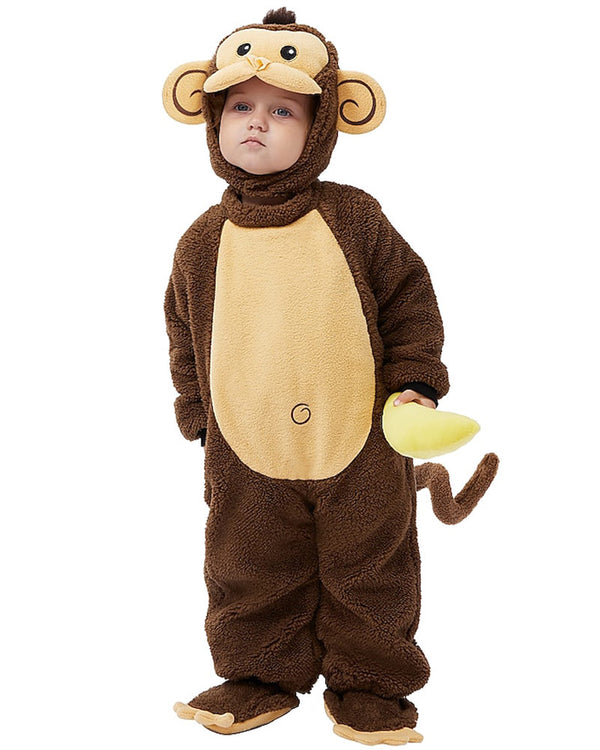 Monkey Toddler Kids Costume