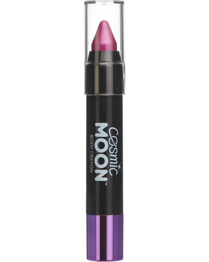 Moon Creations Cosmic Metallic Pink Body Crayon Paint Stick 3g