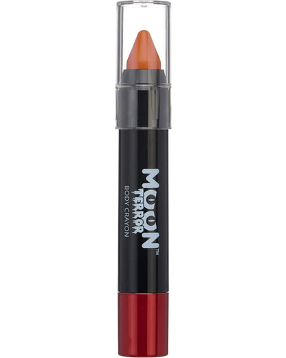 Moon Creations Halloween Terror Orange Body Crayon Paint Stick 3g