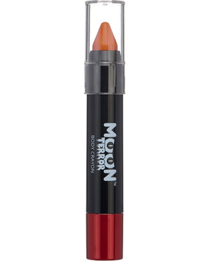 Moon Creations Halloween Terror Orange Body Crayon Paint Stick 3g