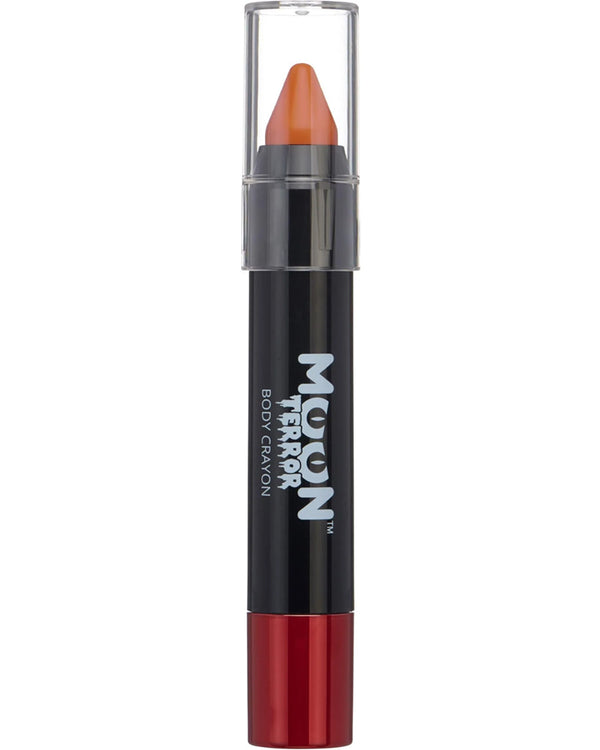 Moon Creations Halloween Terror Orange Body Crayon Paint Stick 3g
