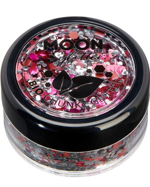 Moon Glitter Pink Blossom Mystic Chunky Bio Body Glitter 3g
