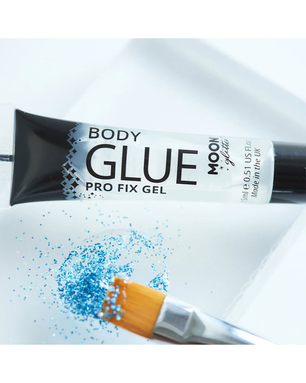 Moon Glitter Clear Pro Fix Gel Body Glue 15ml