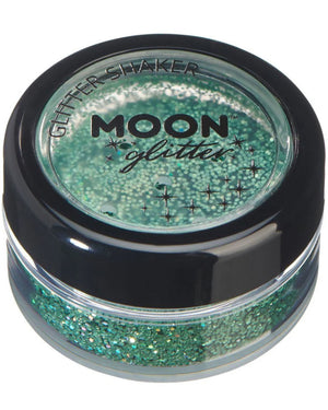 Moon Glitter Green Holographic Body Glitter Shaker 5g