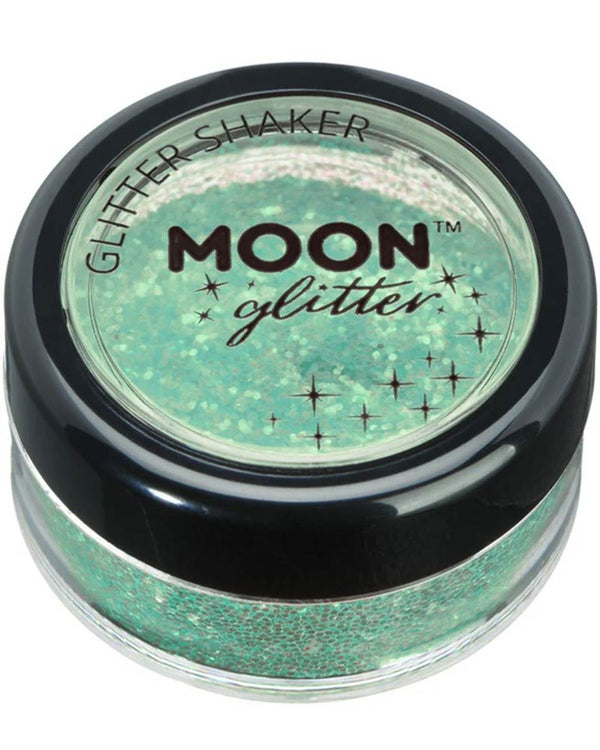 Moon Glitter Green Iridescent Body Glitter Shaker 5g