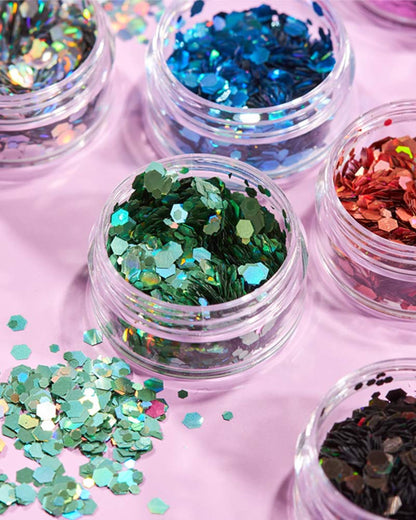 Moon Glitter Pink Holographic Chunky Body Glitter 3g