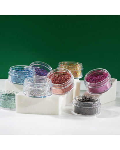 Moon Glitter Silver Holographic Body Glitter Shaker 5g