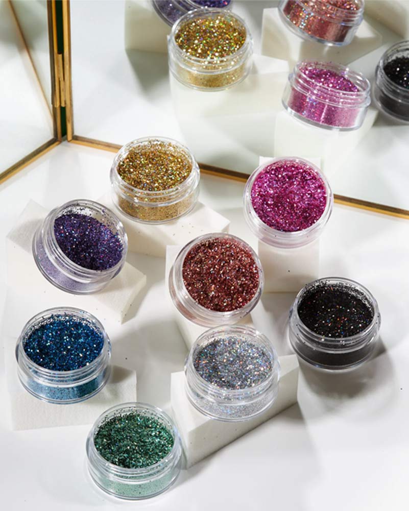 Moon Glitter Purple Holographic Body Glitter Shaker 5g
