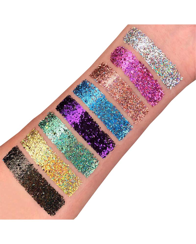 Moon Glitter Gold Holographic Body Glitter Shaker 5g