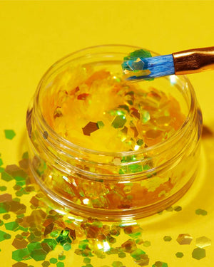 Moon Glitter White Iridescent Chunky Body Glitter 3g