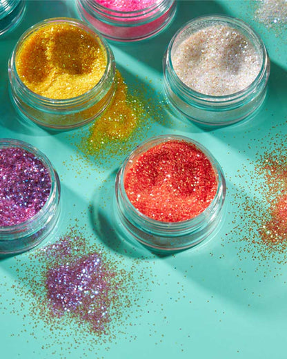 Moon Glitter Blue Iridescent Body Glitter Shaker 5g