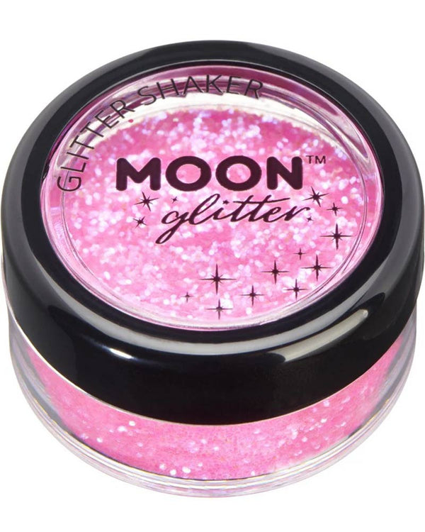 Moon Glitter Pink Iridescent Body Glitter Shaker 5g