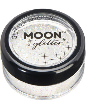 Moon Glitter White Iridescent Body Glitter Shaker 5g