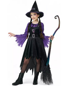 Moon Glow Witch Girls Halloween Costume