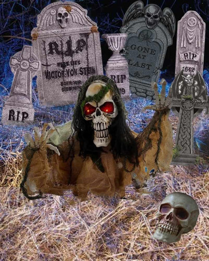 Mossy Graveyard Halloween Decor Kit