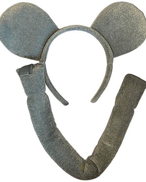 Sparkly Mouse Headband and Tail Set